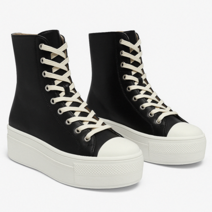 Black Platform Boot
