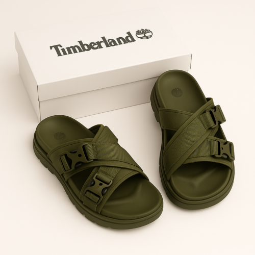 The ultimate pair of Timberland sandals for all your summer needs. Stylish, comfortable, and made in Nigeria.