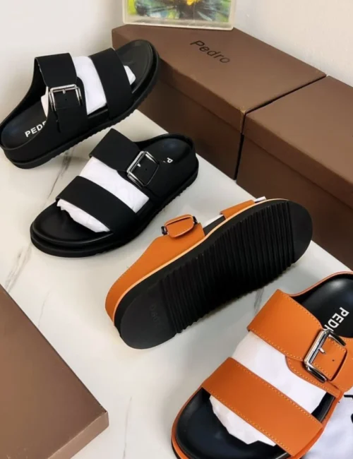 Comfort meets sleek design in the Pedro Soft Walker Sandals — your go-to for everyday ease and style.