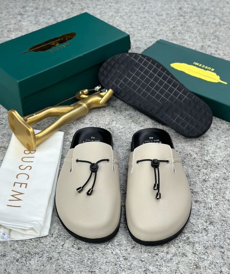 Effortlessly luxe, the Buscemi Slip-On Shoes combine minimalist design with elevated craftsmanship.