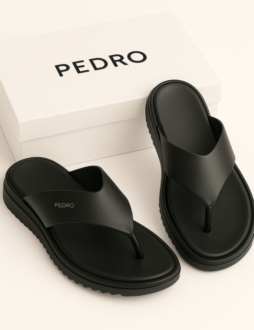 The Pedro Slides offer a perfect combination of luxury, comfort, and modern elegance. Crafted from premium materials with a cushioned footbed and sleek design, they are ideal for both casual and sophisticated wear.