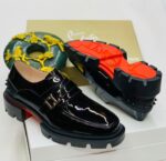 Sleek and luxurious, the Christian Louboutin Leather Men’s Loafer combines timeless elegance with bold, designer appeal.