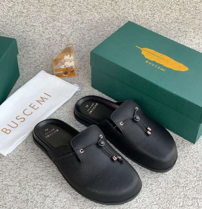 Effortlessly luxe, the Buscemi Slip-On Shoes combine minimalist design with elevated craftsmanship.