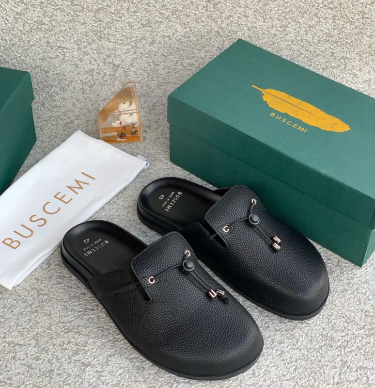 Effortlessly luxe, the Buscemi Slip-On Shoes combine minimalist design with elevated craftsmanship.