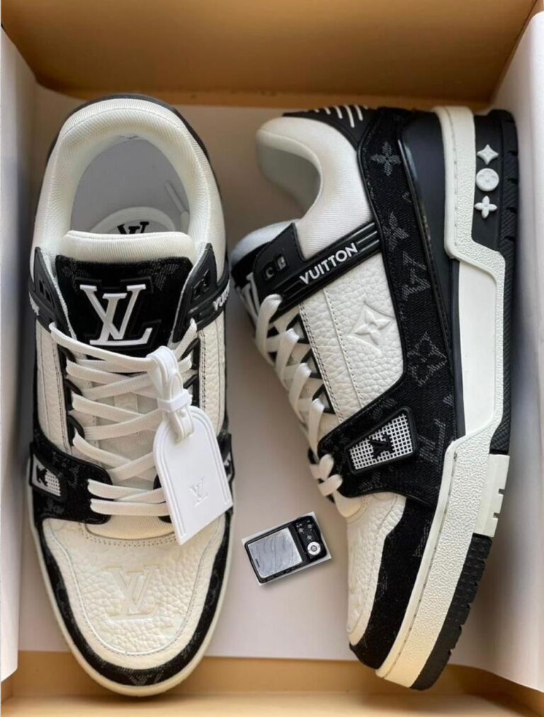 The Louis Vuitton LV Trainer sneaker redefines luxury streetwear with its high-end craftsmanship, bold monogram details, and premium materials, blending athletic inspiration with iconic Louis Vuitton elegance.