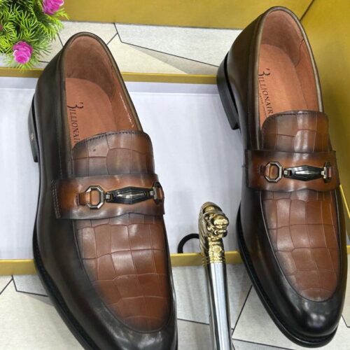 The Billionaire Italian Couture Shoe embodies luxury and precision, crafted from the finest materials with impeccable Italian artistry for the ultimate statement in elite footwear.