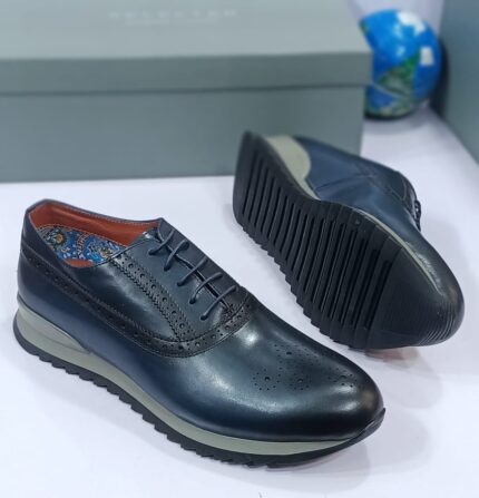 Berluti Brogue Lace Up Leather Shoes
