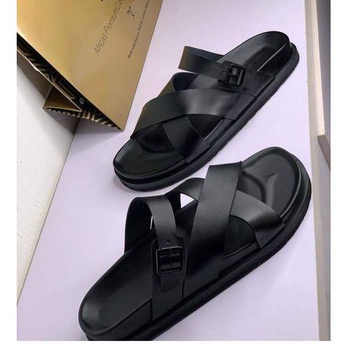 Buy trendy type Hermès Black Slide Sandals in Nigeria and Best online store for clothes and shoes in Nigeria