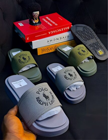 Polo Ralph Lauren Pony Logo Sport Slides