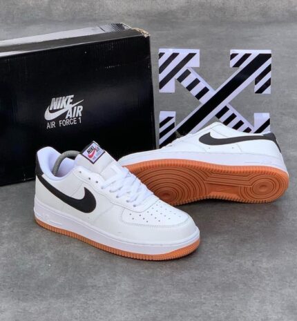 Nike Air Force 1 Low 'White Black Gum'
