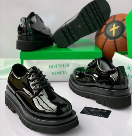 High Gloss Sinclair Platform Boot