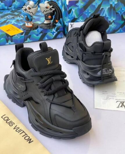 Louis Vuitton-style Black Monogram