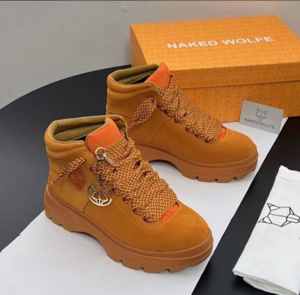 NAKED WOLFE Track Boot 'Wheat