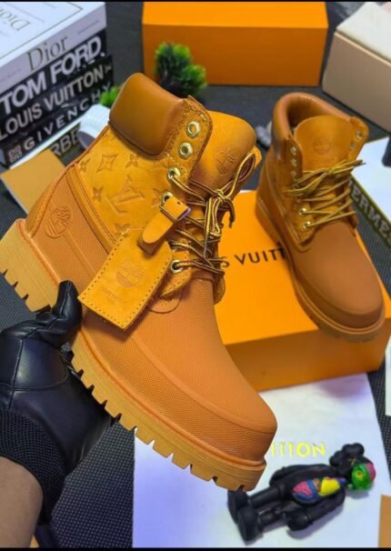 Louis Vuitton X Timberland Monogram Boot