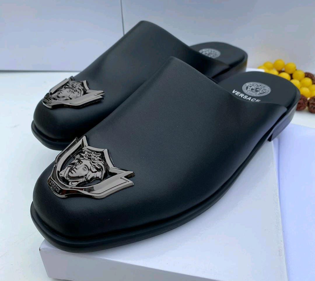 Balenciaga Style Black Leather