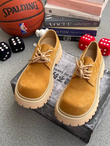Suede Derbies shoes
