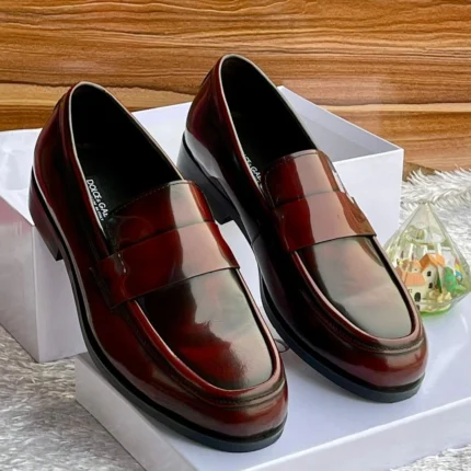 Prestige Gloss Burgundy Loafers