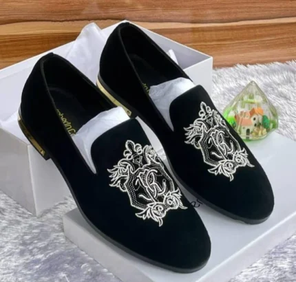 Signature Embroidered Luxury Loafers