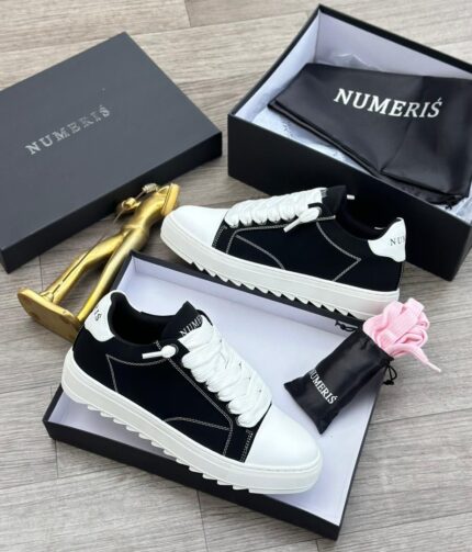 Numerous Atelier Acrylic Black Sneakers
