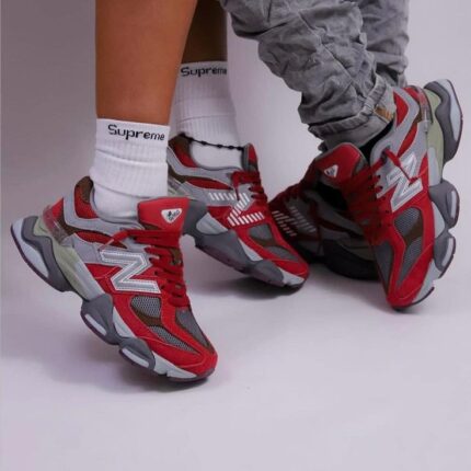 New Balance 9060 "Red/Grey/Brown" Sneakers