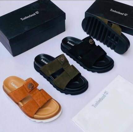 Timberland Suede Lug Sole Slides