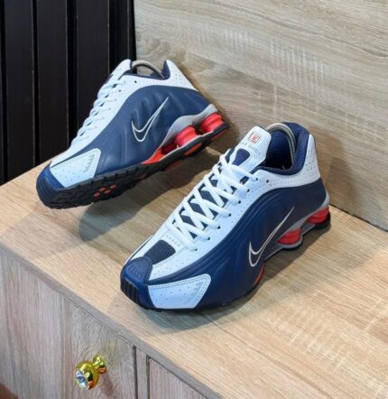 ​Nike Shox R4 "Midnight Navy/White/Red"