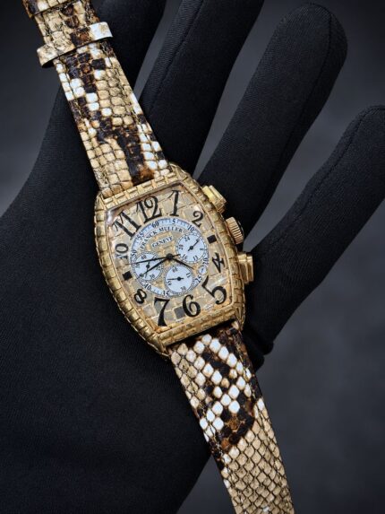 Luxury Franck Muller Leopard skin watch