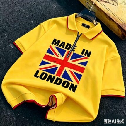 Luxury Yellow Polo Shirt