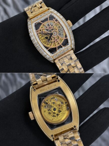 Franck Muller Cintrée Curvex Skeleton Watch