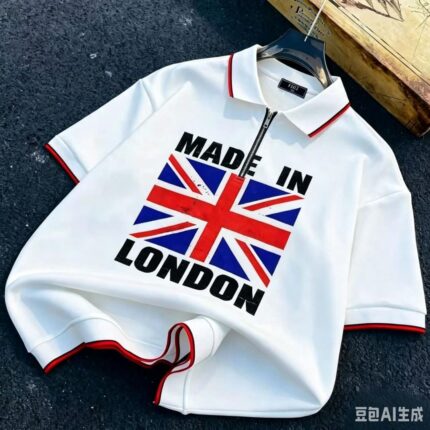 Luxury White Polo Shirt